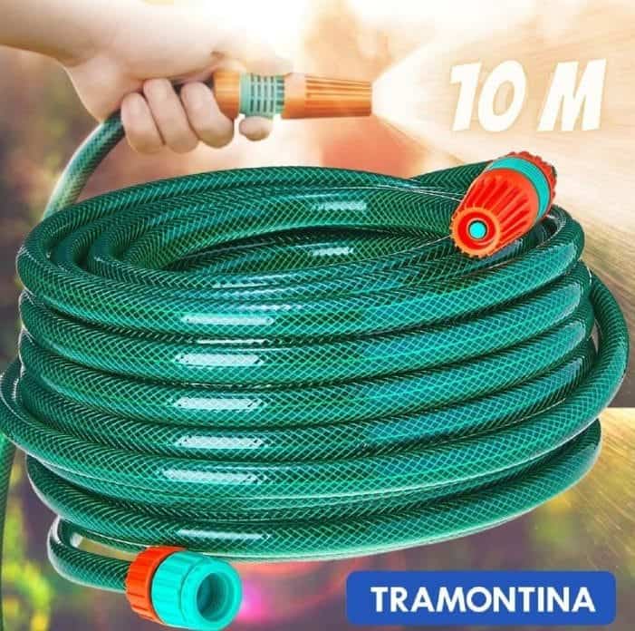 Tramontina Mangueira Flex Engates Rosqueados E Esguicho Em Pvc