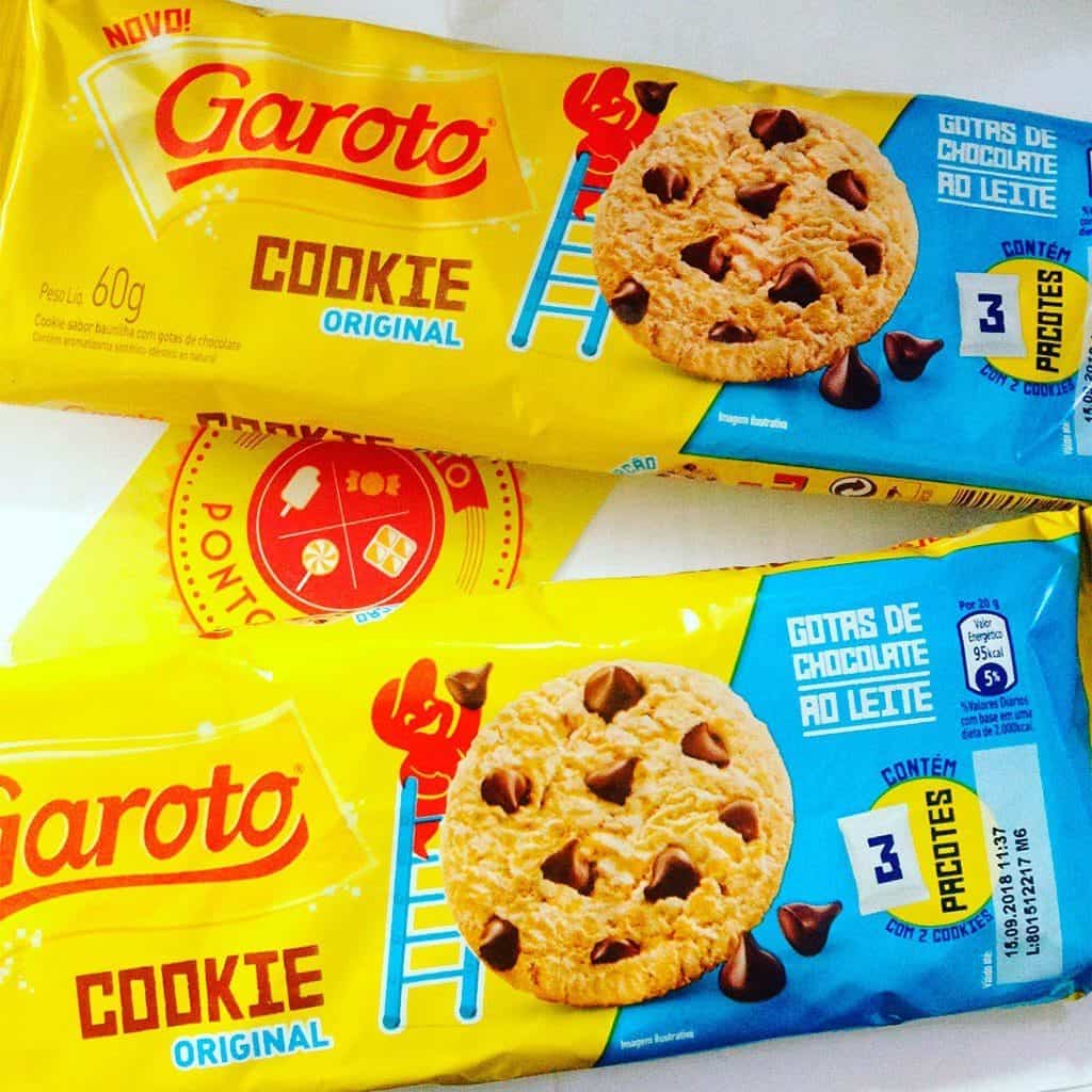 Cookie GAROTO Gotas De Chocolate 60g Promotop