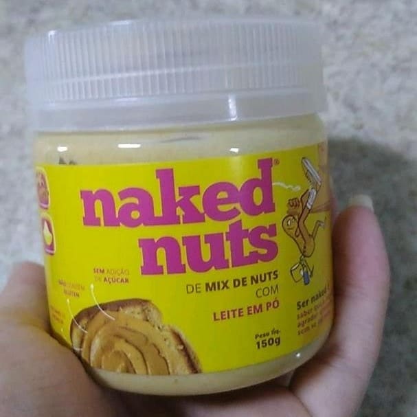 Pasta de Mix de Nuts sabor Leite em Pó 150g Naked Nuts Promotop