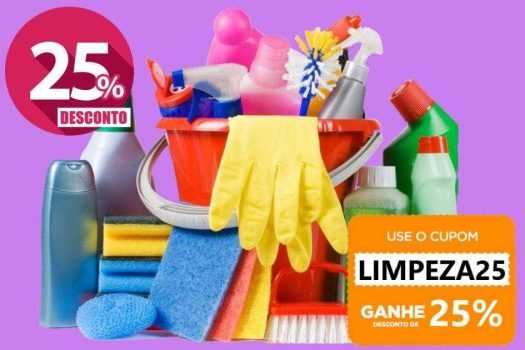 25% de Desconto em Produtos de Limpeza (Válido SOMENTE para Membros PRIME)