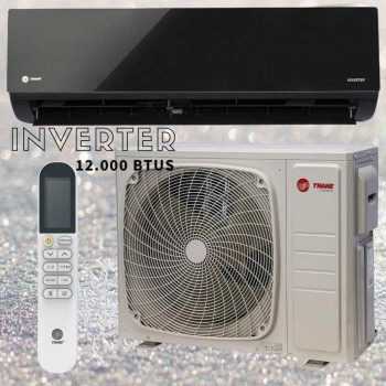 Ar-Condicionado Split HW Black Inverter Trane 12.000 BTUs Quente/Frio 220V Monofásico