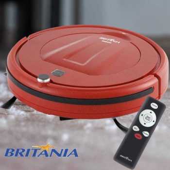 ASPIRADOR ROBO, Britânia, BAS03V, BIVOLT, Vermelho