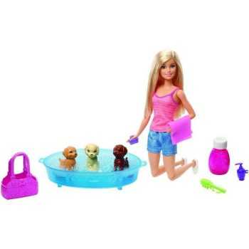 Barbie Cuidando Dos Cachorrinhos GDJ37 - Mattel