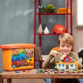 Caixa Core Blocos de Contar, 790 peças, Mega Construx, Mattel