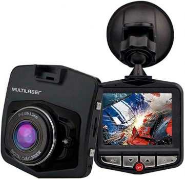 Câmera Veicular Dvr 1080P Hd Sensor Movimento + Looping + Visão Noturna Multilaser - Au021