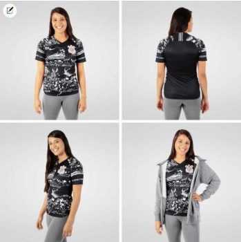 Camisa Nike Corinthians III Invasões Torcedora Pro Feminina