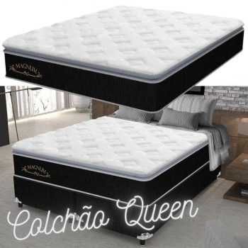 Colchão Queen Size Plumatex Molas Ensacadas - 28cm de Alt. Magnum