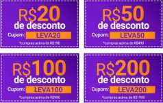 CUPONS de até R$200,00 no aplicativo SHOPTIME!!!!