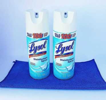 Desinfetante Aerossol Lysol Pureza do Algodão, 354g