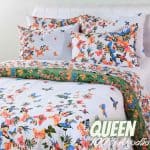 Enxoval Cama Queen Papillon 7 Peças 100% Algodão - Casa e Conforto