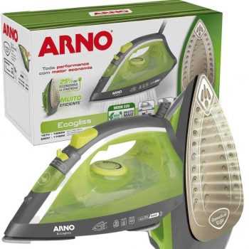 Ferro de Passar a Vapor Arno Ecogliss FEC1 com Spray - Verde