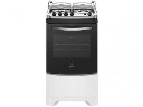 Fogão 4 Bocas Electrolux Branco - Acendimento Automático 52LBU Branco