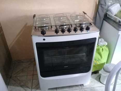 Fogão 6 Bocas Consul CFS6 NAB - Acendimento Automático Branco
