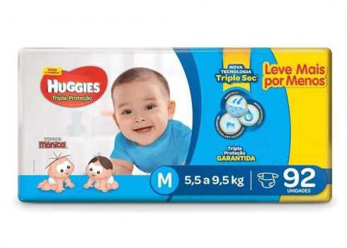 Fralda Huggies Tripla Protecao Hiper G 78 Unidades