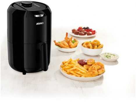 Fritadeira Elétrica sem Óleo, Cfry, Preto, 110v, Arno