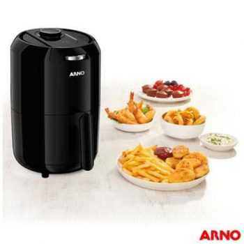 Fritadeira Sem Óleo Airfry Compact Arno 1,6 Litros Preta
