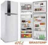 Geladeira BRASTEMP Frost Free Duplex 478 litros Branca com Freezer Control Advanced - BRM59AB