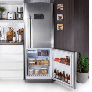 Geladeira/refrigerador Frost Free Bottom Freezer Inverter Inox 454 Litros (ib53x)