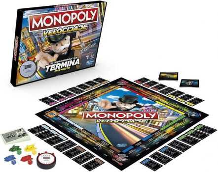 Jogo Monopoly Velocidade - E7033 - Hasbro