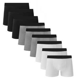 Kit 20 Cueca Box de Algodão Sortida Cotton Boxer Masculino C5