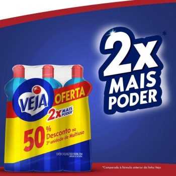 Limpador Veja Gold Multiuso, 3 unidades