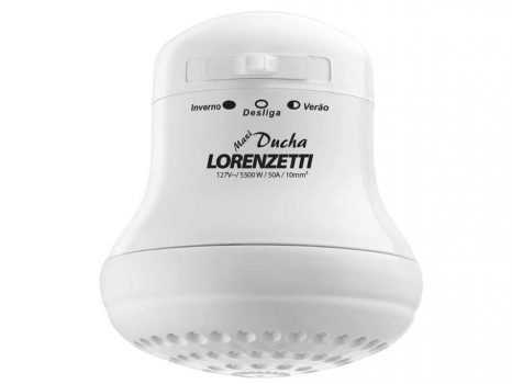 Maxi Ducha 127V 5500W, Lorenzetti, 7530273, Branco, Pequeno