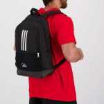 Mochila Adidas Classic BP 3Stripes Preto+Branco - Único