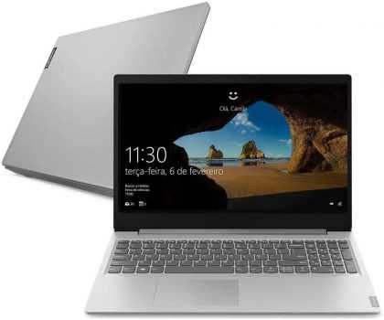 Notebook Lenovo Ultrafino ideapad S145 i7 - 8565U 8GB 1TB GeForce MX 110 Windows 10 15.6" Full HD Dolby Audio Design Leve e Compacto, Prata