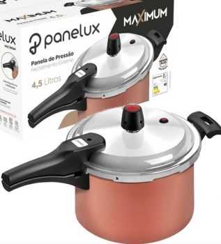 Panela de Pressão Fechamento Externo 4,5L Cobre – Panelux