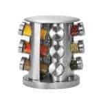 Porta Condimentos Euro Home 12 Peças Com Suporte Inox