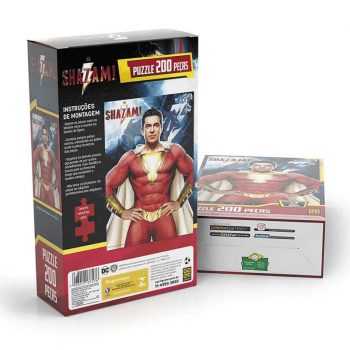 Quebra-Cabeça - Shazam - DC Comics - 200 Peças - Grow