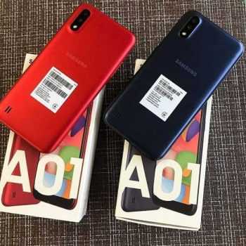 Samsung Galaxy A01 32GB Octa-Core - 2GB RAM Tela 5,7” Câm. Dupla + Câm. Selfie 5MP