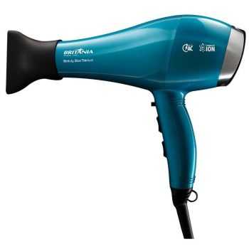 Secador de Cabelos Beauty Blue Titanium BSC03AZ Motor Ac Britânia