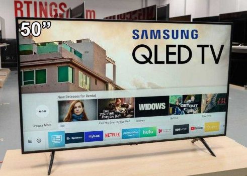 Smart TV 4K QLED 50” Samsung 50Q60TA - Wi-Fi Bluetooth HDR 3 HDMI 2 USB 50"
