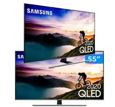 Smart TV 4K QLED 55” Samsung 55Q70TA - Wi-Fi Bluetooth HDR 4 HDMI 2 USB