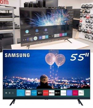 Smart Tv Crystal Uhd 4k Led 55 Samsung 55tu8000 Wi Fi Bluetooth Hdr 3 Hdmi 2 Usb