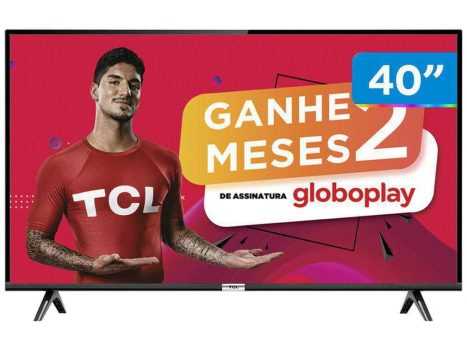 Smart TV LED 40” TCL 40S6500 Full HD Android - Wi-Fi HDR Inteligência Artificial 2 HDMI USB