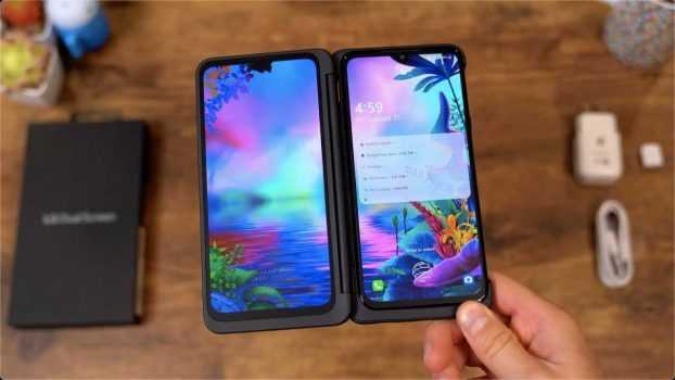 Smartphone Lg G8x 128gb 6gb Ram 4g Octa Core Dual Screen Aurora Black