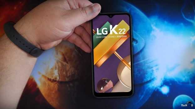 Smartphone LG K22 32GB Dual Chip Android 10 Tela 6.2" Quad Core 4G Câmera 13MP+2MP