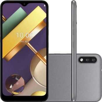 Smartphone LG K22+ 64GB Dual Chip Android 10 Tela 6.2" Quad Core 4G Câmera 13MP+2MP - Titan