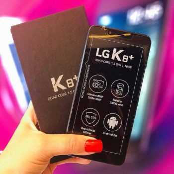 Smartphone Lg K8+ 16Gb Lm-X120Bmw Preto