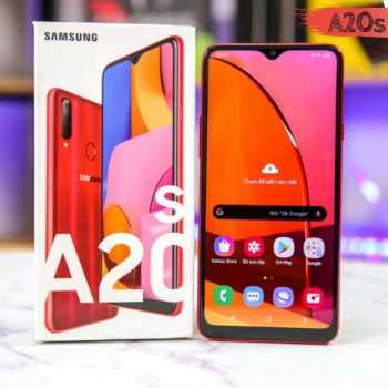 Smartphone Samsung Galaxy A20s 32GB Dual Chip Android 9.0 Tela 6.5" Octa-Core 1.8 GHz 4G Câmera Tripla 13.0 MP + 5.0 MP + 5.0 MP(UW)