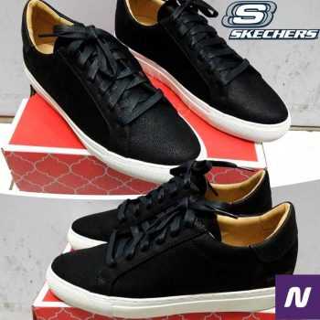 Tênis SKECHERS Vaso - Vivir Feminino Preto