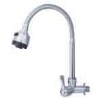 Torneira Para Cozinha De Parede Liege Gourmet Com Arejador Inox