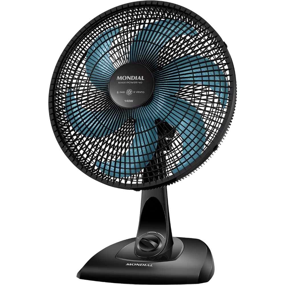 Ventilador De Mesa Mondial V-80-6P-AP Maxi Power 40cm 3 Velocidades ...