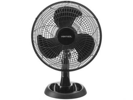 Ventilador de Mesa Ventisol Turbo Eco 30cm - 3 Velocidades