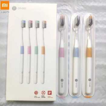 4x Xiaomi Ecosystem DOCTOR B Manual Toothbrush + Travel Box