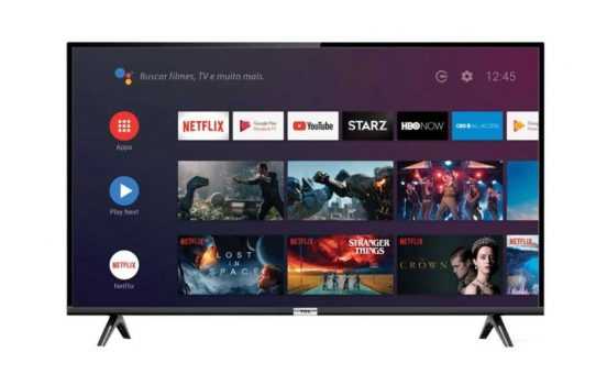 Android Tv Led 32" Tcl 32s6500 Bluetooth, Controle Remoto Com Comando De Voz E Google Assistant