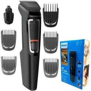 Aparador de Pelos Multigroom com 6 Acessórios MG3713/15 + Necessaire - Philips