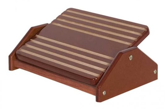 Apoio Ergonômico para os Pés, Souza & Cia, 3703, Tabaco
